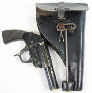 Pistola de Señales con Funda y Bengala